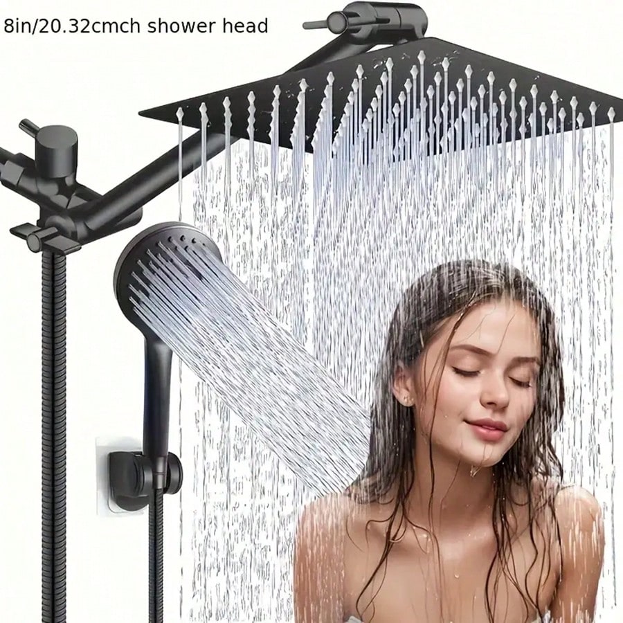 High Pressure Shower Head Handheld - High-Pressure Rainfall Shower Head & Handheld