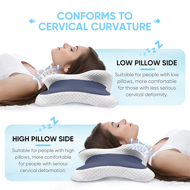 Butterfly Shaped Special Desig - Anti Snore Contour Pillow recension och pris