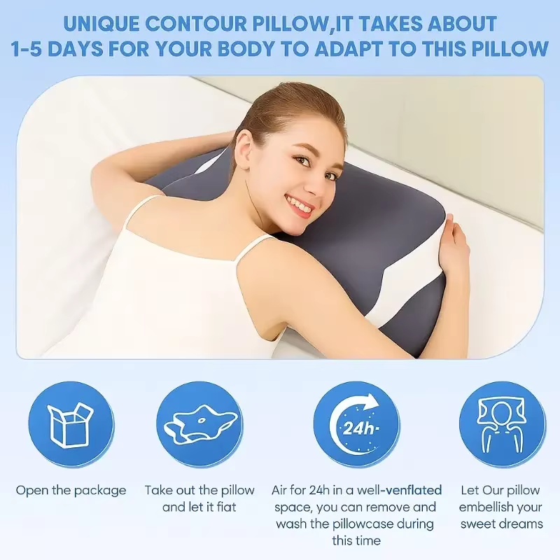 Butterfly Shaped Special Desig - Anti Snore Contour Pillow recension och pris