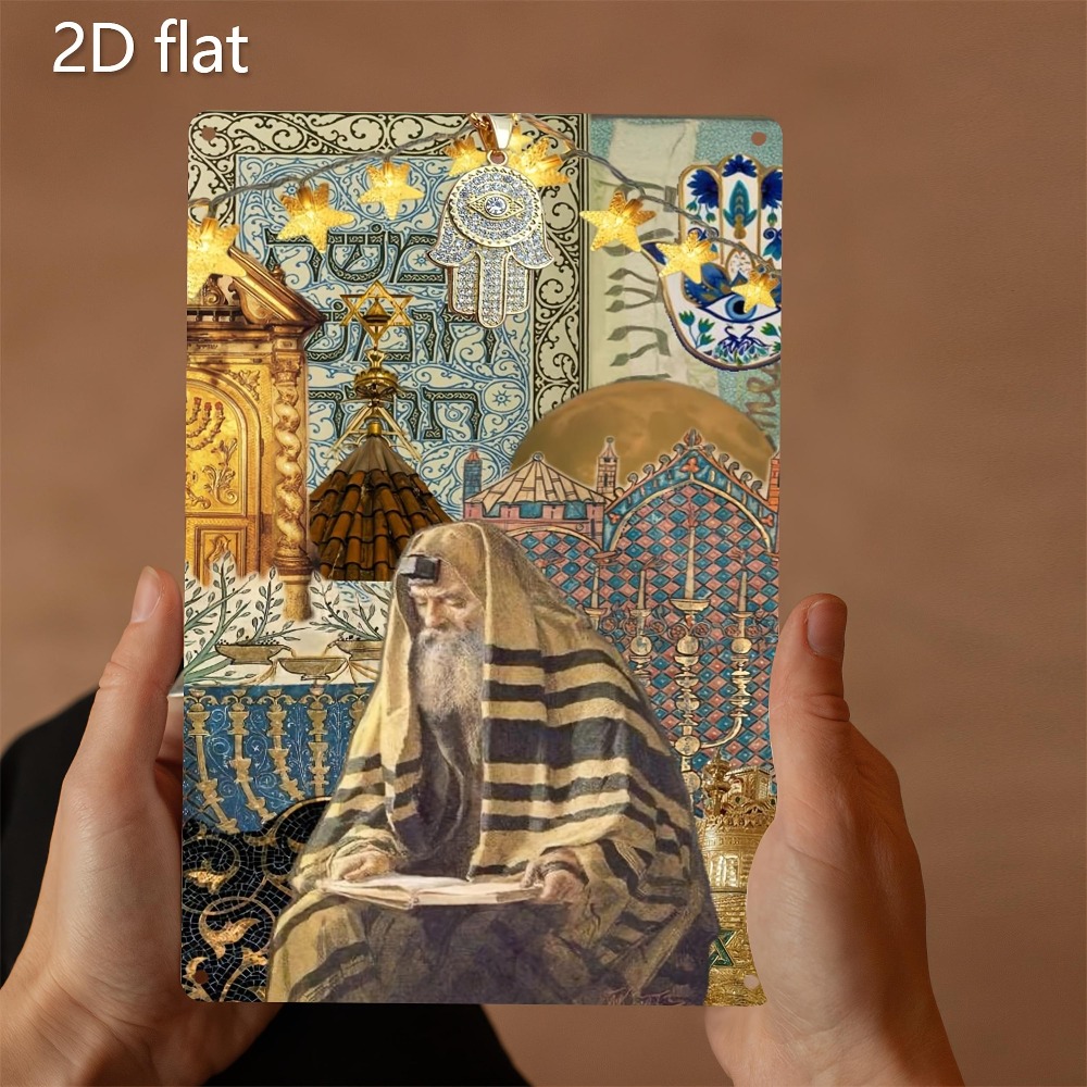 CIFBUY Vintage Jewish Elder Re - Home Decor recension och pris