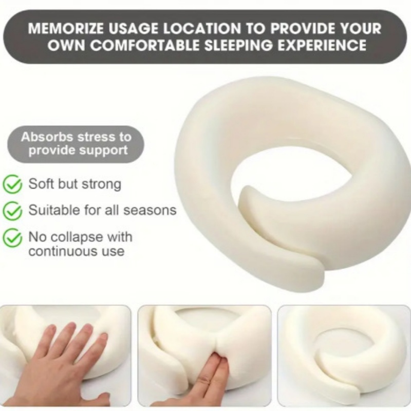 Portable U-shaped Travel Pillo - Anti Snore Contour Pillow recension och pris