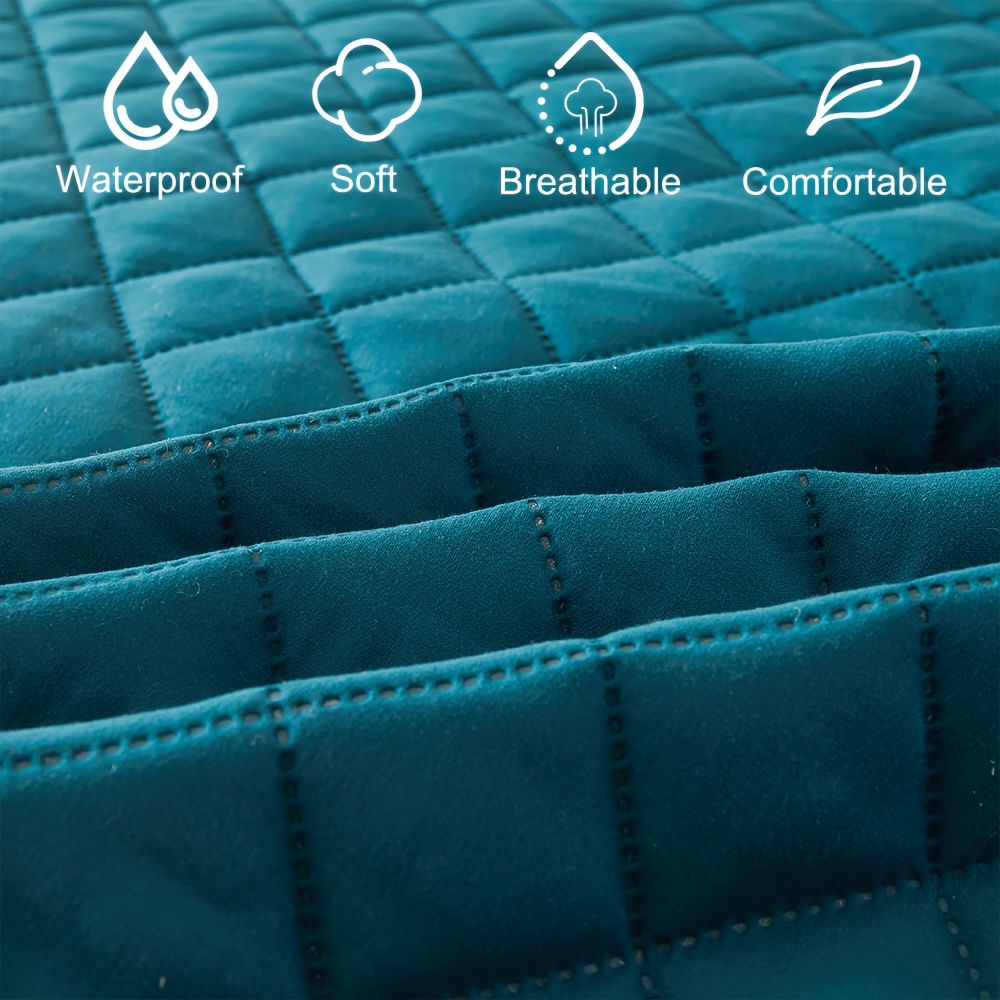 1pc Quilted Waterproof Fitted  - Waterproof Mattress Protector Breathable recension och pris