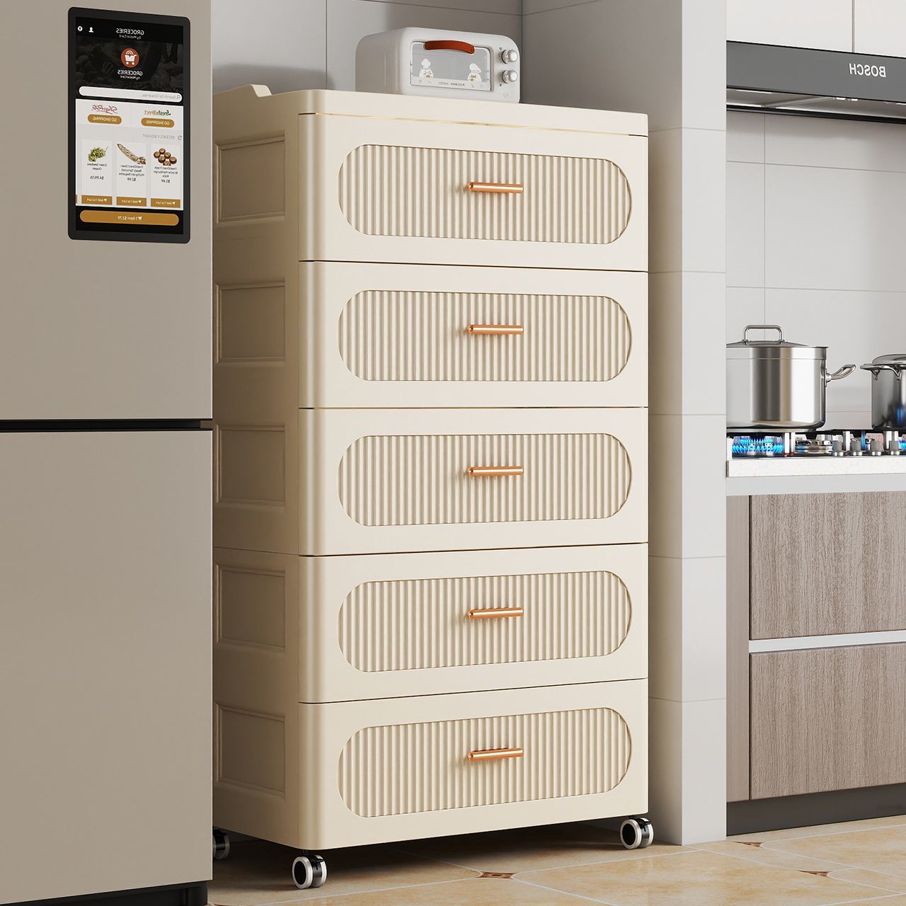 Multi-Tier Home Storage Cabine - Kitchen recension och pris