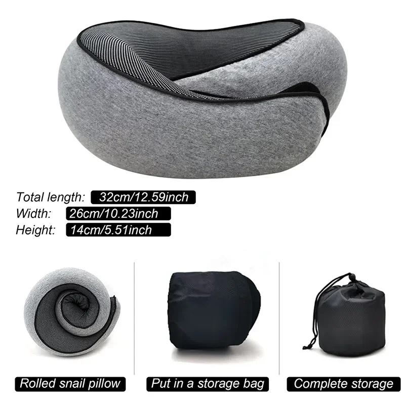Portable U-shaped Pillow Memor - Anti Snore Contour Pillow recension och pris