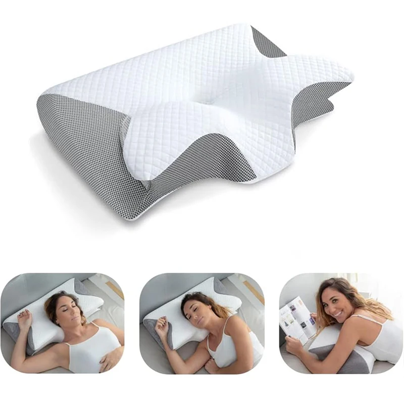 Orthopedic Contour Neck Pillow - Anti Snore Contour Pillow recension och pris