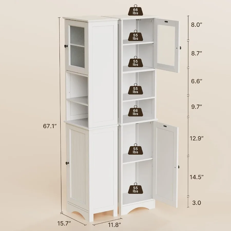 Bathroom storage cabinet combo - Storage & Organization recension och pris