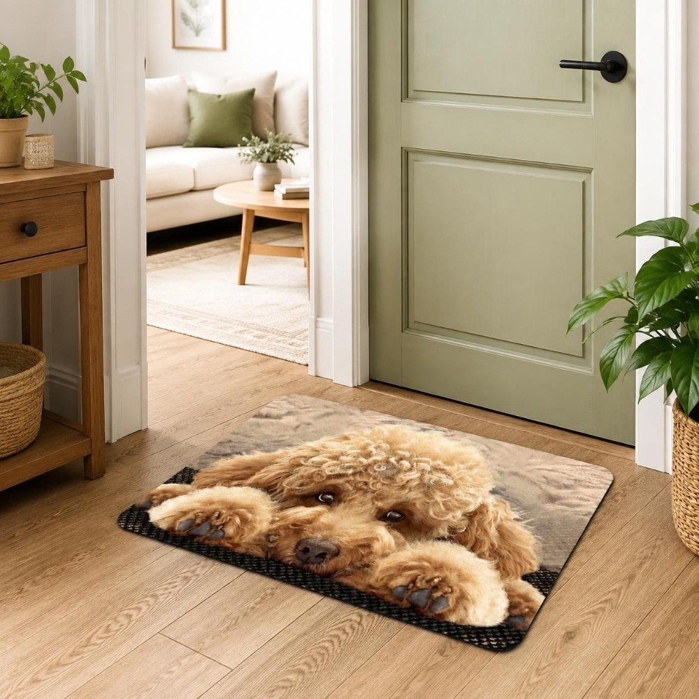 Durable Diatomite Dog Pattern  - Quick Dry Diatomite Bath Mat recension och pris