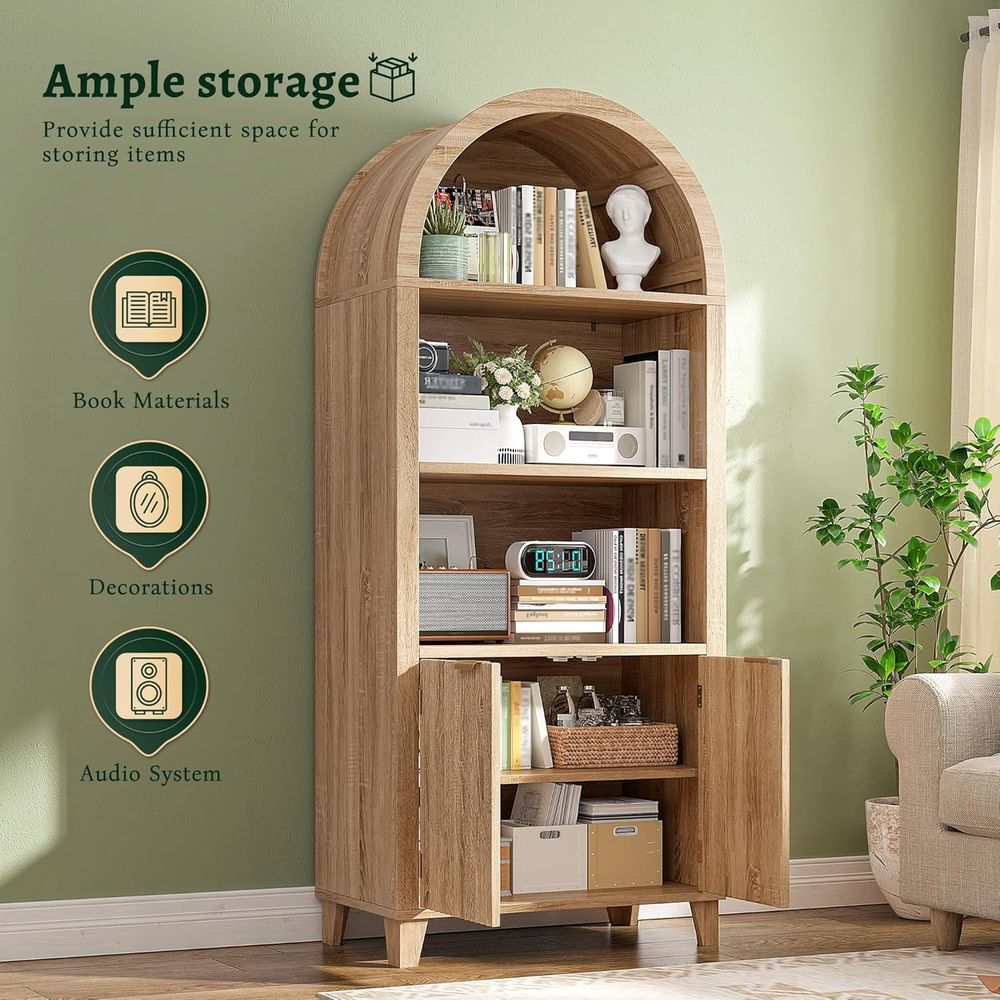 Arched Cabinet, 5-Tier Storage - Storage & Organization recension och pris